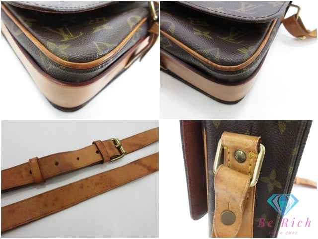 ルイ ヴィトン LOUIS VUITTON モノグラム カルトシエール M51253 LV ロゴ ショルダーバッグ ポシェット 肩掛け 斜め掛け 鞄 【中古】【送料無料】 bk10385