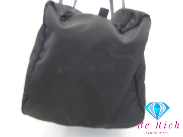 プラダ PRADA ボストンバッグ ショルダーバッグ BR2934 ブラック 黒 ナイロン レザー ロゴ ミニ ハンドバッグ 鞄 【中古】【送料無料】 bk10395