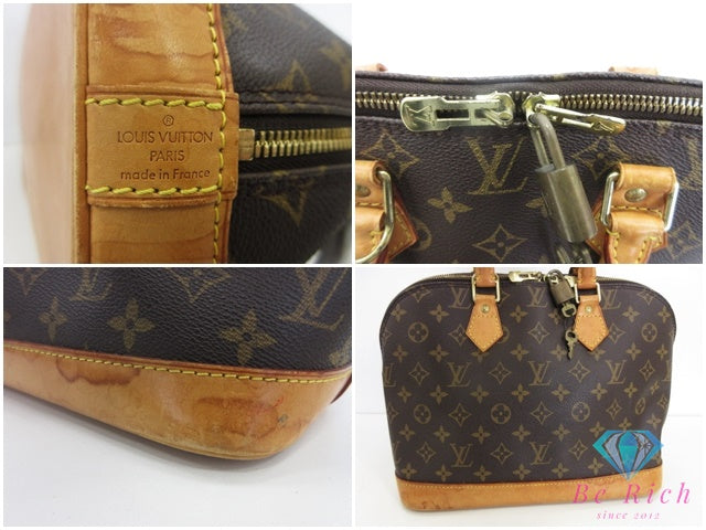 ルイ ヴィトン LOUIS VUITTON ハンドバッグ モノグラム アルマ M51130 LV ロゴ ショルダーバッグ 手提げ 鞄 【中古】【送料無料】 bk10404