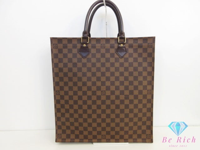 ルイ ヴィトン LOUIS VUITTON ダミエ サック プラ PM N51140 ハンドバッグ 縦型 トートバッグ LV ロゴ 手提げ 鞄  【中古】【送料無料】 bk10421
