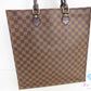 ルイ ヴィトン LOUIS VUITTON ダミエ サック プラ PM N51140 ハンドバッグ 縦型 トートバッグ LV ロゴ 手提げ 鞄  【中古】【送料無料】 bk10421
