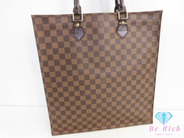 ルイ ヴィトン LOUIS VUITTON ダミエ サック プラ PM N51140 ハンドバッグ 縦型 トートバッグ LV ロゴ 手提げ 鞄  【中古】【送料無料】 bk10421
