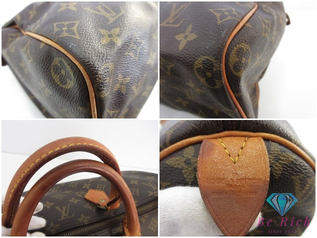 ルイ ヴィトン LOUIS VUITTON ハンドバッグ スピーディ 40 M41522 モノグラム ブラウン 茶 PVC レザー ボストンバッグ トラベル 旅行 鞄  【中古】【送料無料】 bk10426