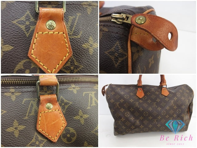 ルイ ヴィトン LOUIS VUITTON ハンドバッグ スピーディ 40 M41522 モノグラム ブラウン 茶 PVC レザー ボストンバッグ トラベル 旅行 鞄  【中古】【送料無料】 bk10426