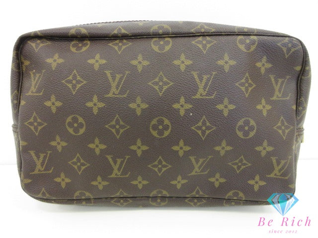 ルイ ヴィトン トゥルーストワレット 28 M47522 モノグラム 茶 ブラウン アクセサリー ポーチ 化粧 コスメ PVC LOUIS VUITTON 【中古】【送料無料】 bk10434