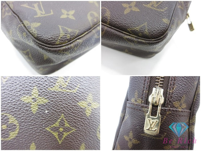 ルイ ヴィトン トゥルーストワレット 28 M47522 モノグラム 茶 ブラウン アクセサリー ポーチ 化粧 コスメ PVC LOUIS VUITTON 【中古】【送料無料】 bk10434
