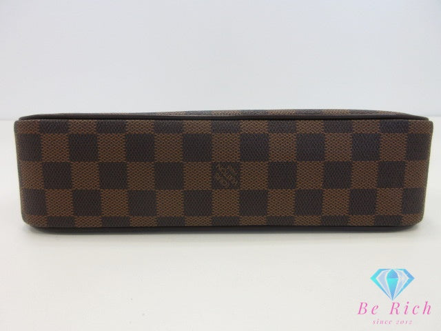 ルイ ヴィトン LOUIS VUITTON ショルダーバッグ ダミエ レコレータ N51299 エベヌ ロゴ ハンドバッグ アクセサリーポーチ パーティバッグ 肩掛け 鞄 【中古】【送料無料】 bk10435