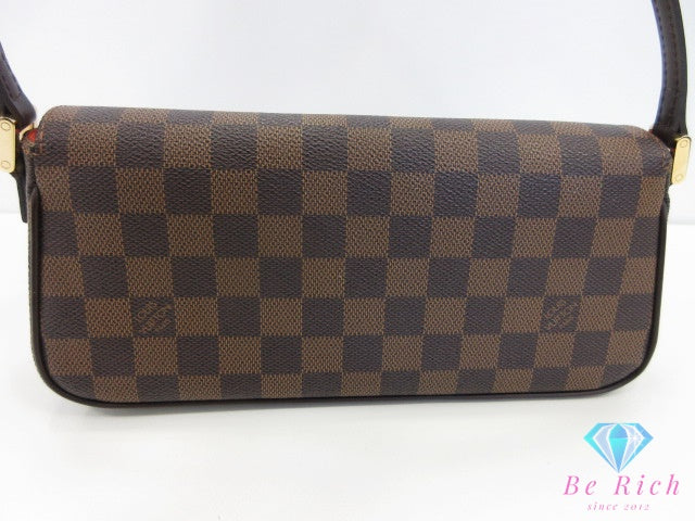 ルイ ヴィトン LOUIS VUITTON ショルダーバッグ ダミエ レコレータ N51299 エベヌ ロゴ ハンドバッグ アクセサリーポーチ パーティバッグ 肩掛け 鞄 【中古】【送料無料】 bk10435