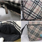 バーバリー BURBERRY ブルーレーベル ミニ ショルダーバッグ ブラック アイボリー チェック ナイロン レザー ロゴ 斜め掛け 鞄 【中古】【送料無料】 bk10442
