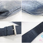 バレンシアガ BALENCIAGA クラシック ボディバッグ BB 502013 紺 ネイビー レザー ロゴ クロスボディ 鞄 レディース メンズ【中古】【送料無料】bk10448