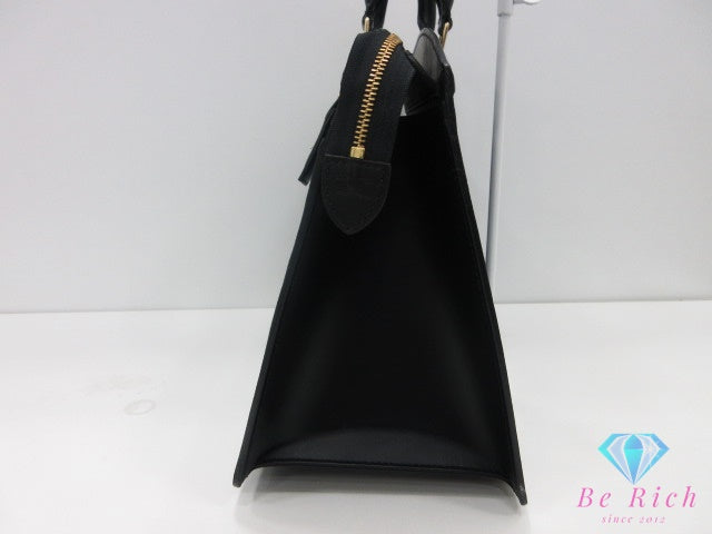 ルイ ヴィトン LOUIS VUITTON エピ リヴィエラ M48182 ノワール 黒 ブラック レザー LV ロゴ ハンドバッグ ビジネス ショルダーバッグ 鞄 【中古】【送料無料】 bk10449