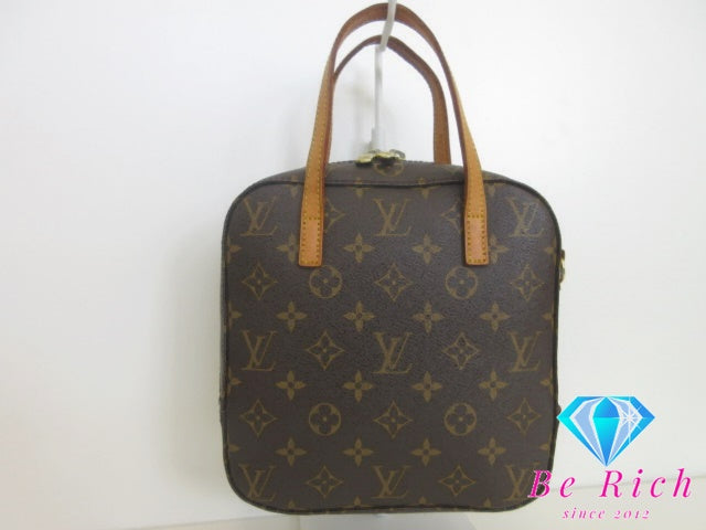 ルイ ヴィトン LOUIS VUITTON モノグラム スポンティーニ M47500 LV ロゴ スクエア ハンドバッグ ショルダーバッグ 鞄 【中古】【送料無料】 bk10462