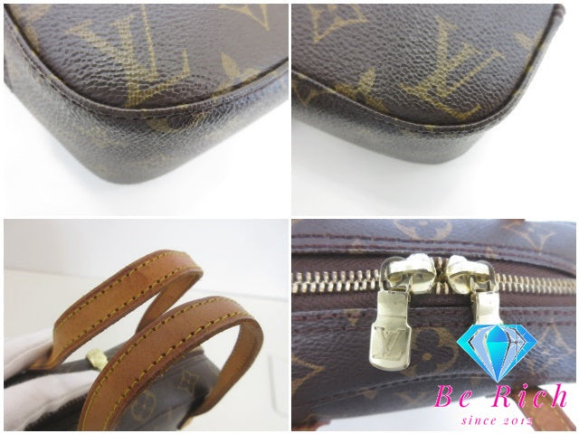 ルイ ヴィトン LOUIS VUITTON モノグラム スポンティーニ M47500 LV ロゴ スクエア ハンドバッグ ショルダーバッグ 鞄 【中古】【送料無料】 bk10462