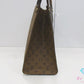 美品 ルイ ヴィトン LOUIS VUITTON モノグラム ジャイアント リバース バイカラー オンザゴー GM M45320 ブラウン 茶 2way ハンド トートバッグ ショルダーバッグ LV ロゴ 鞄  【中古】【送料無料】bk10494