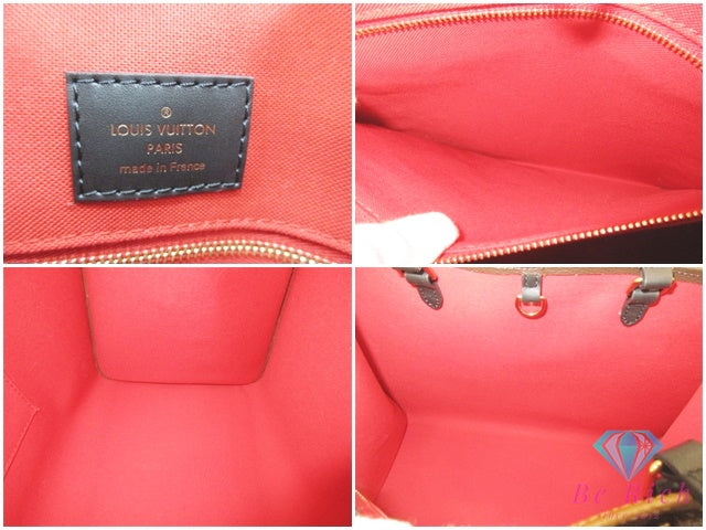 美品 ルイ ヴィトン LOUIS VUITTON モノグラム ジャイアント リバース バイカラー オンザゴー GM M45320 ブラウン 茶 2way ハンド トートバッグ ショルダーバッグ LV ロゴ 鞄  【中古】【送料無料】bk10494