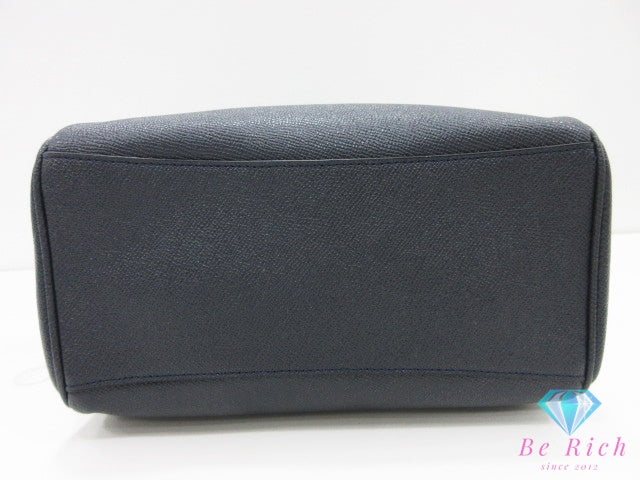 コーチ COACH ミニ ベネット 2way ハンドバッグ ショルダーバッグ F57521 ストラップなし 黒 ブラック レザー ロゴ ボストンバッグ 鞄 【中古】【送料無料】 bk10496
