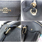 コーチ COACH ミニ ベネット 2way ハンドバッグ ショルダーバッグ F57521 ストラップなし 黒 ブラック レザー ロゴ ボストンバッグ 鞄 【中古】【送料無料】 bk10496
