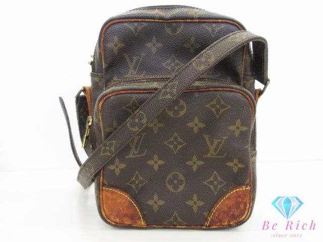 ルイ ヴィトン LOUIS VUITTON ショルダーバッグ モノグラム アマゾン M45236 LV ロゴ ブラウン 茶 ポシェット クロスボディ 鞄 【中古】【送料無料】 bk10509
