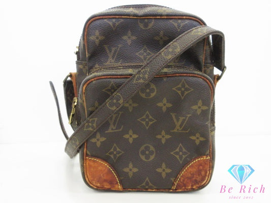 ルイ ヴィトン LOUIS VUITTON ショルダーバッグ モノグラム アマゾン M45236 LV ロゴ ブラウン 茶 ポシェット クロスボディ 鞄 【中古】【送料無料】 bk10509