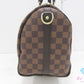 美品 ルイ ヴィトン LOUIS VUITTON ハンドバッグ ダミエ スピーディ バンドリエール 30 N40512 エベヌ 茶 ブラウン PVC レザー ショルダーバッグ【中古】【送料無料】 bk10512