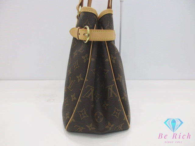 ルイ ヴィトン LOUIS VUITTON トートバッグ ショルダーバッグ モノグラム バティニョール オリゾンタル M51154 LV ロゴ ハンドバッグ 鞄 【中古】【送料無料】 bk10524