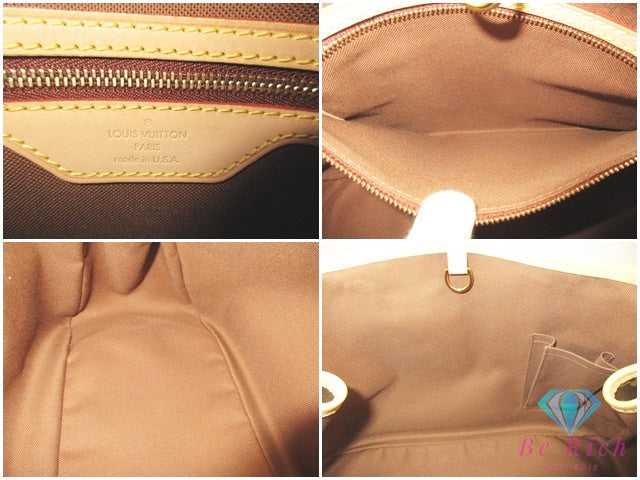 ルイ ヴィトン LOUIS VUITTON トートバッグ ショルダーバッグ モノグラム バティニョール オリゾンタル M51154 LV ロゴ ハンドバッグ 鞄 【中古】【送料無料】 bk10524