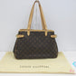 ルイ ヴィトン LOUIS VUITTON トートバッグ ショルダーバッグ モノグラム バティニョール オリゾンタル M51154 LV ロゴ ハンドバッグ 鞄 【中古】【送料無料】 bk10524