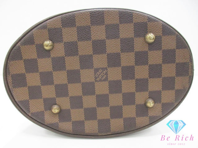 ルイ ヴィトン LOUIS VUITTON トートバッグ マレ N42240 ダミエ エベヌ ブラウン 茶 PVC レザー ロゴ バケット バケツ型 ショルダーバッグ ハンドバッグ 肩掛け 鞄 【中古】【送料無料】 bk10528