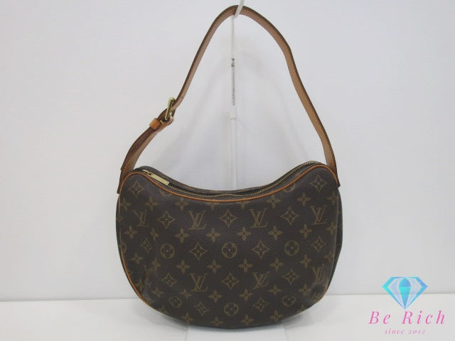 ルイ ヴィトン LOUIS VUITTON モノグラム クロワッサン MM M51512 LV ロゴ ワン ショルダーバッグ ハンドバッグ ポーチ 鞄 【中古】【送料無料】 bk10529