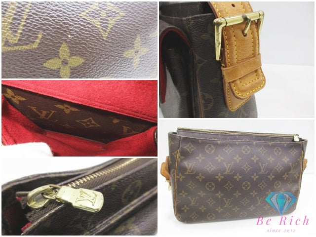 ルイ ヴィトン LOUIS VUITTON ショルダーバッグ モノグラム ヴィバ シテ GM M51163 ロゴ 肩掛け 斜め掛け 鞄 【中古】【送料無料】 bk10533