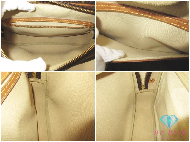 ルイ ヴィトン LOUIS VUITTON ショルダーバッグ モノグラム リポーター PM M45254 ブラウン 茶 ロゴ 肩掛け 斜め掛け 鞄  【中古】【送料無料】 bk10539