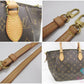 ルイ ヴィトン LOUIS VUITTON 2way ハンドバッグ ショルダーバッグ モノグラム テュレン PM M48813 茶 ブラウン PVC レザー ロゴ 肩掛け 斜め掛け【中古】【送料無料】 bk10540