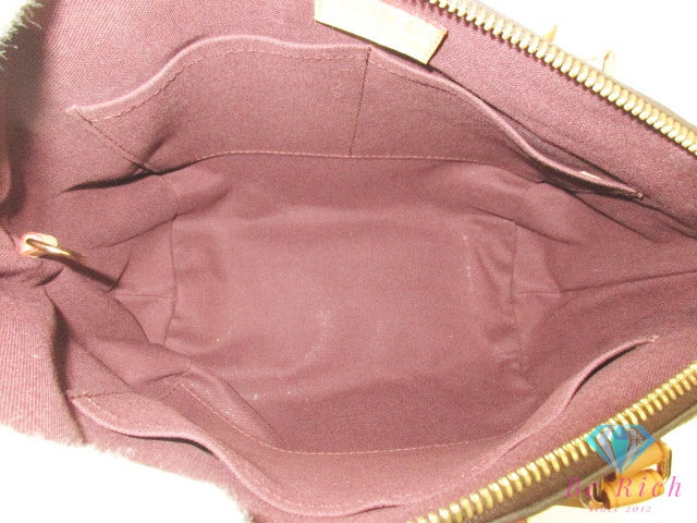 ルイ ヴィトン LOUIS VUITTON 2way ハンドバッグ ショルダーバッグ モノグラム テュレン PM M48813 茶 ブラウン PVC レザー ロゴ 肩掛け 斜め掛け【中古】【送料無料】 bk10540