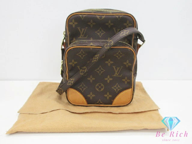 ルイ ヴィトン LOUIS VUITTON ショルダーバッグ モノグラム アマゾン M45236 LV ロゴ ブラウン 茶 ポシェット クロスボディ 鞄 【中古】【送料無料】 bk10542