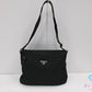 プラダ PRADA ショルダーバッグ BT0421 ブラック 黒 ナイロン レザー 三角 プレート ロゴ クロスボディ 斜め掛け 鞄 【中古】【送料無料】 bk10548