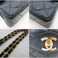 シャネル CHANEL マトラッセ パリ限定 ダブル フラップ チェーン ショルダーバッグ 黒 ブラック ラム スキン ココマーク CC ロゴ 鞄 【中古】【送料無料】bk10556