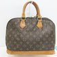 ルイ ヴィトン LOUIS VUITTON ハンドバッグ モノグラム アルマ M51130 ブラウン 茶 LV ロゴ ショルダーバッグ 手提げ 鞄 【中古】【送料無料】 bk10559