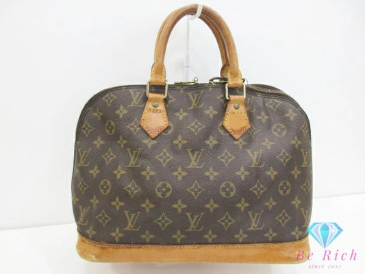 ルイ ヴィトン LOUIS VUITTON ハンドバッグ モノグラム アルマ M51130 ブラウン 茶 LV ロゴ ショルダーバッグ 手提げ 鞄 【中古】【送料無料】 bk10559