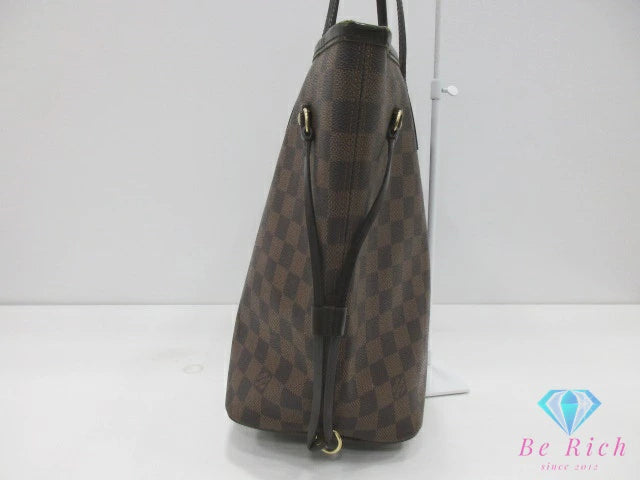ルイヴィトン LOUIS VUITTON ダミエ ネヴァーフル MM N51105 エベヌ LV ロゴ トートバッグ ショルダーバッグ ハンドバッグ 肩掛け鞄【中古】【送料無料】bk10561