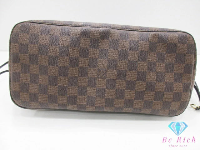 ルイヴィトン LOUIS VUITTON ダミエ ネヴァーフル MM N51105 エベヌ LV ロゴ トートバッグ ショルダーバッグ ハンドバッグ 肩掛け鞄【中古】【送料無料】bk10561