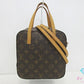 ルイ ヴィトン LOUIS VUITTON モノグラム スポンティーニ M47500 LV ロゴ スクエア ハンドバッグ ショルダーバッグ 鞄 【中古】【送料無料】bk10562
