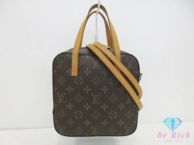ルイ ヴィトン LOUIS VUITTON モノグラム スポンティーニ M47500 LV ロゴ スクエア ハンドバッグ ショルダーバッグ 鞄 【中古】【送料無料】bk10562
