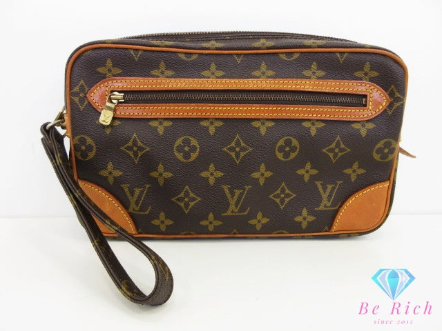 ルイ ヴィトン LOUIS VUITTON モノグラム マルリードラゴンヌ GM M51825 LV ストラップ セカンドバッグ クラッチバッグ ハンドバッグ ポーチ 手持ち 鞄 【中古】【送料無料】bk10582