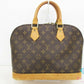 ルイ ヴィトン LOUIS VUITTON ハンドバッグ モノグラム アルマ M51130 ブラウン 茶 LV ロゴ ショルダーバッグ 手提げ 鞄 【中古】【送料無料】 bk10584