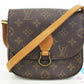 ルイ ヴィトン LOUIS VUITTON モノグラム ミニ サンクルー M51244 LV ロゴ ショルダーバッグ ポシェット 鞄  肩掛け 斜め掛け【中古】【送料無料】bk10585