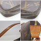 ルイ ヴィトン LOUIS VUITTON アクセサリーポーチ モノグラム ポシェット アクセソワール M51980 ブラウン 茶 PVC レザー LV ロゴ ハンドバッグ ショルダーバッグ 鞄 【中古】【送料無料】bk10591