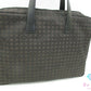 美品 シャネル CHANEL ニュートラベルライン 2way ハンドバッグ ブリーフケース 茶 ダーク ブラウン ナイロン レザー ドキュメントケース ショルダーバッグ ポーチ 【中古】【送料無料】 bk10593