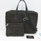 美品 シャネル CHANEL ニュートラベルライン 2way ハンドバッグ ブリーフケース 茶 ダーク ブラウン ナイロン レザー ドキュメントケース ショルダーバッグ ポーチ 【中古】【送料無料】 bk10593