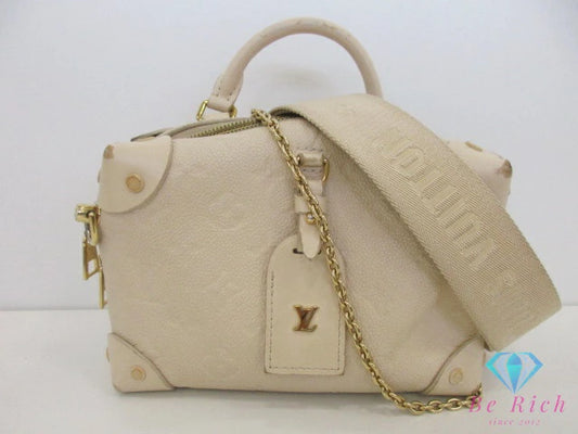 ルイ ヴィトン LOUIS VUITTON モノグラム アンプラント プティット マル スープル ハンドバック ショルダーバッグ クレーム ホワイト アイボリー M45394 LV ロゴ 2way【中古】【送料無料】 bk10605