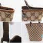 グッチ GUCCI トートバッグ 31244 GG ベージュ 茶 ロゴ 縦型 ショルダーバッグ ハンドバッグ 鞄 【中古】【送料無料】 bk10610